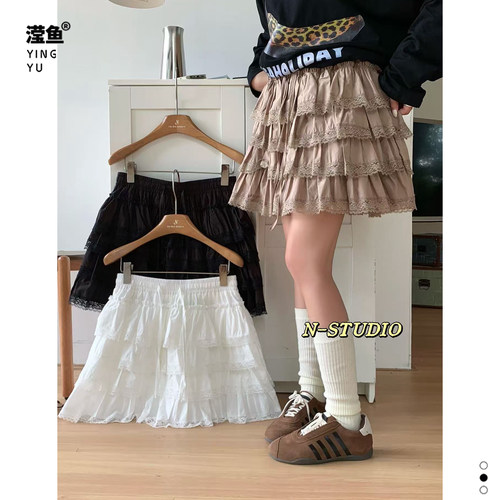 NF6145大码高腰显瘦蛋糕裙女