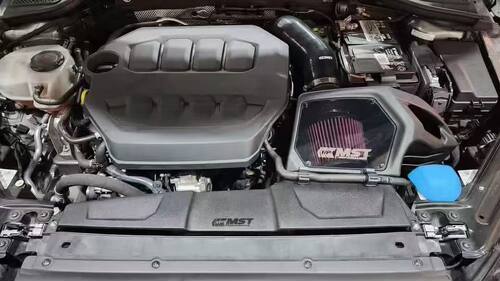MST进气冬菇头适配大众高尔夫8R高7GTI A3 S3改装EA888/EA113/211