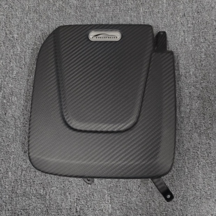 二手发动机电脑盖ECU碳纤盖板适配奥迪C8 A6L A7 3.0T 2.9T S6 S7
