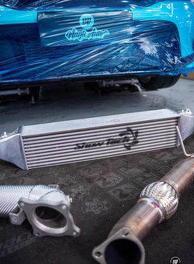 SnowTech加大中冷散热器降低进气温度适配本田思域TYPER FL5 2.0T