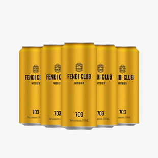 小麦白啤酒时尚 FENDI CLUB·703 比利时式 精酿啤酒