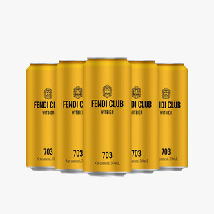 小麦白啤酒时尚 比利时式 精酿啤酒 CLUB·703 FENDI