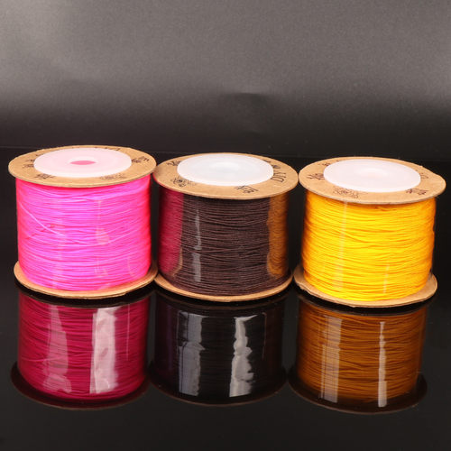 进口71号玉线无弹串珠线编织线红绳手链线项链线珠宝线佛珠线散珠