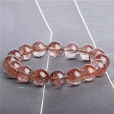 Кварц, браслет, украшение-шарик, бусины, натуральные аксессуары ручной работы, DIY