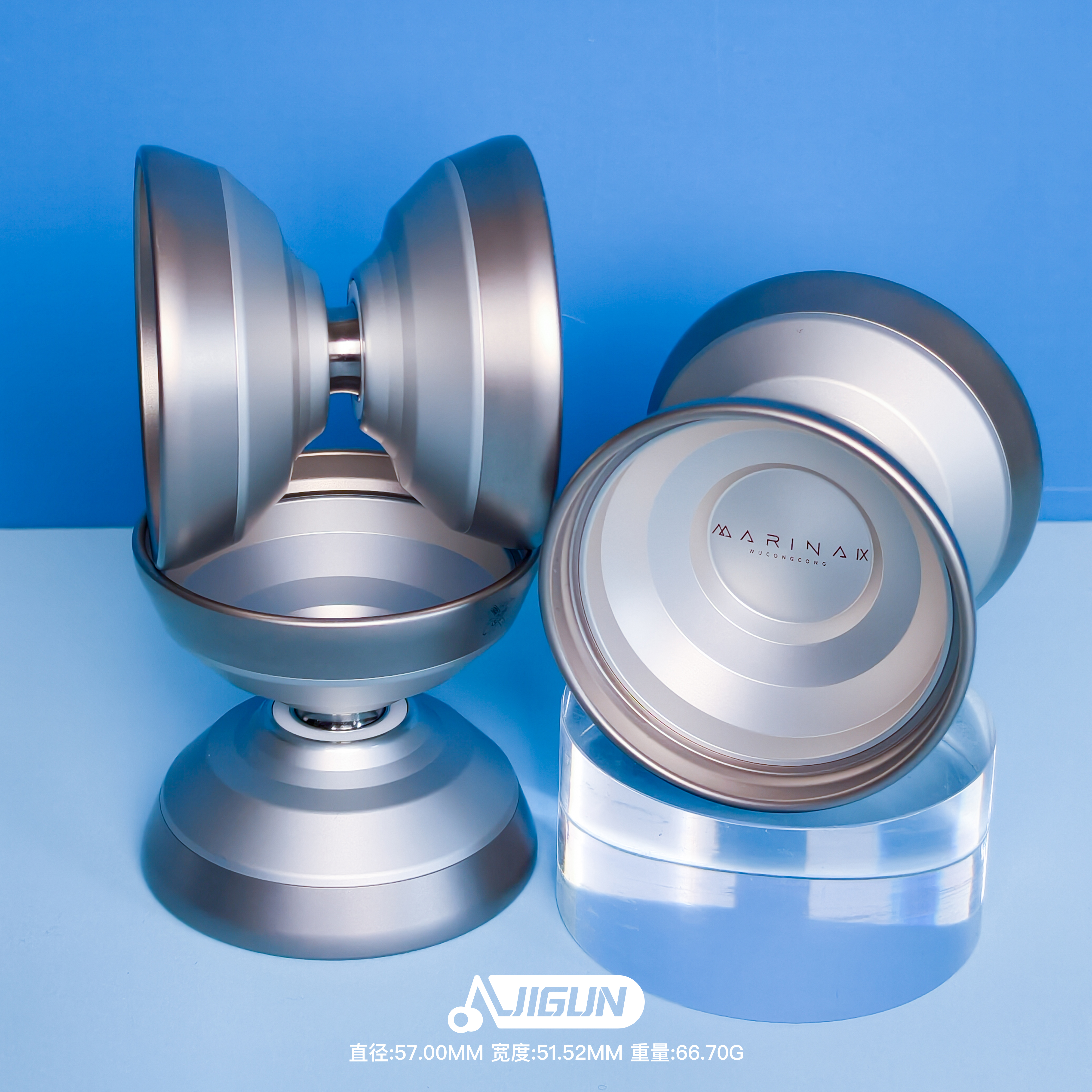 BOX推荐 JIGUN 水手9号 7075 不锈钢环 悠悠球 火力少年王 邬聪聪