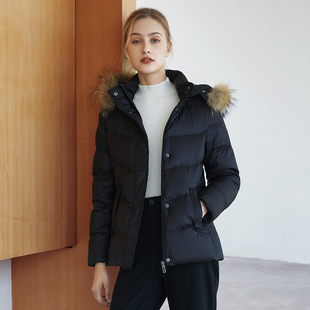 文华羽绒2025新款羽绒服女短款修身大码妈妈装羽绒服女韩版外套