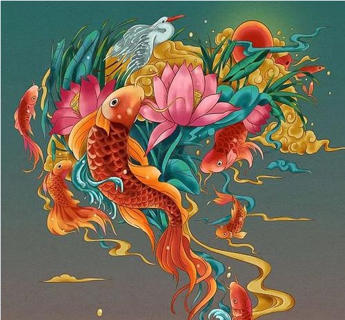 印花正品十字绣客厅餐厅动物DMC