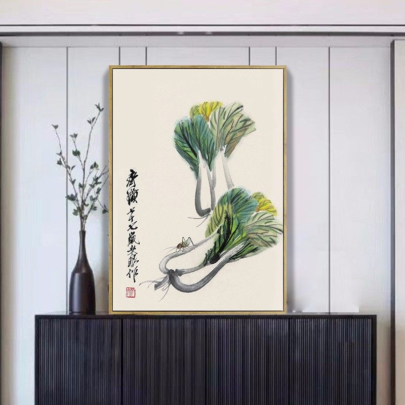 正品玄关十字绣DMC新中式