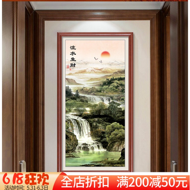 新款包邮精准印花正品十字绣DMC