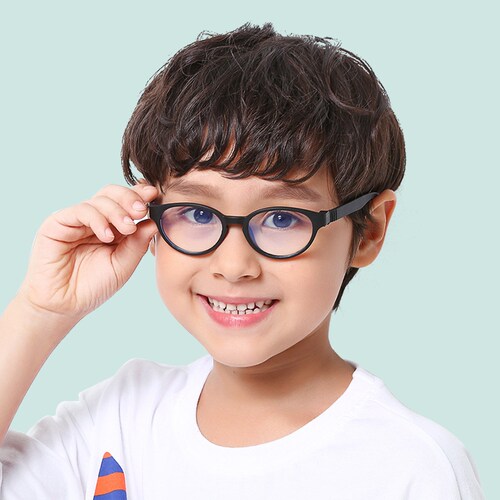 儿童防蓝光小孩游戏近视眼镜
