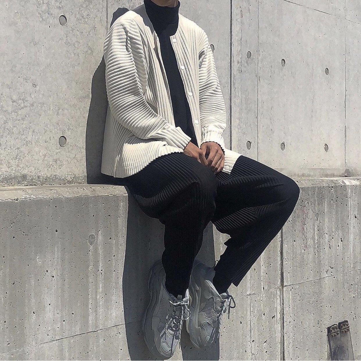 goods in stock/Miyake Easy Straight leisure time fold trousers ins Ultra-fire JF150 God pantsin the Men's clothing, Casual pants  category - from Buy2taobao.com to provide professional Taobao agent buy service