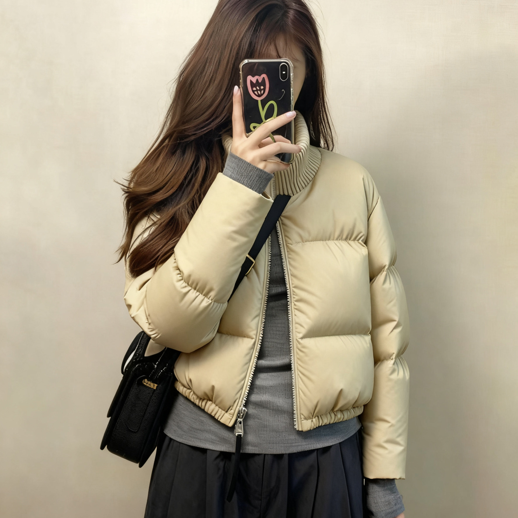 【送运费险】短款棉服女冬季