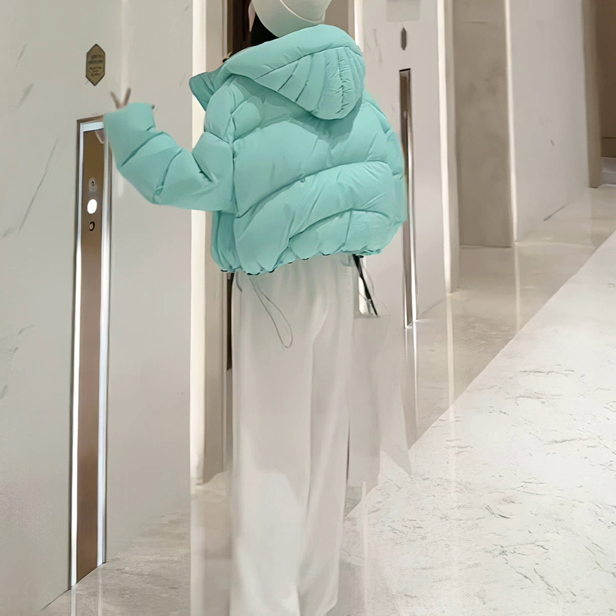 韩系减龄连帽棉服厚外套女2026年冬季新款小众设计感短款面包服女,女装/女士精品,棉衣/棉服,淘宝优惠券,粉丝福利购,淘宝优惠卷