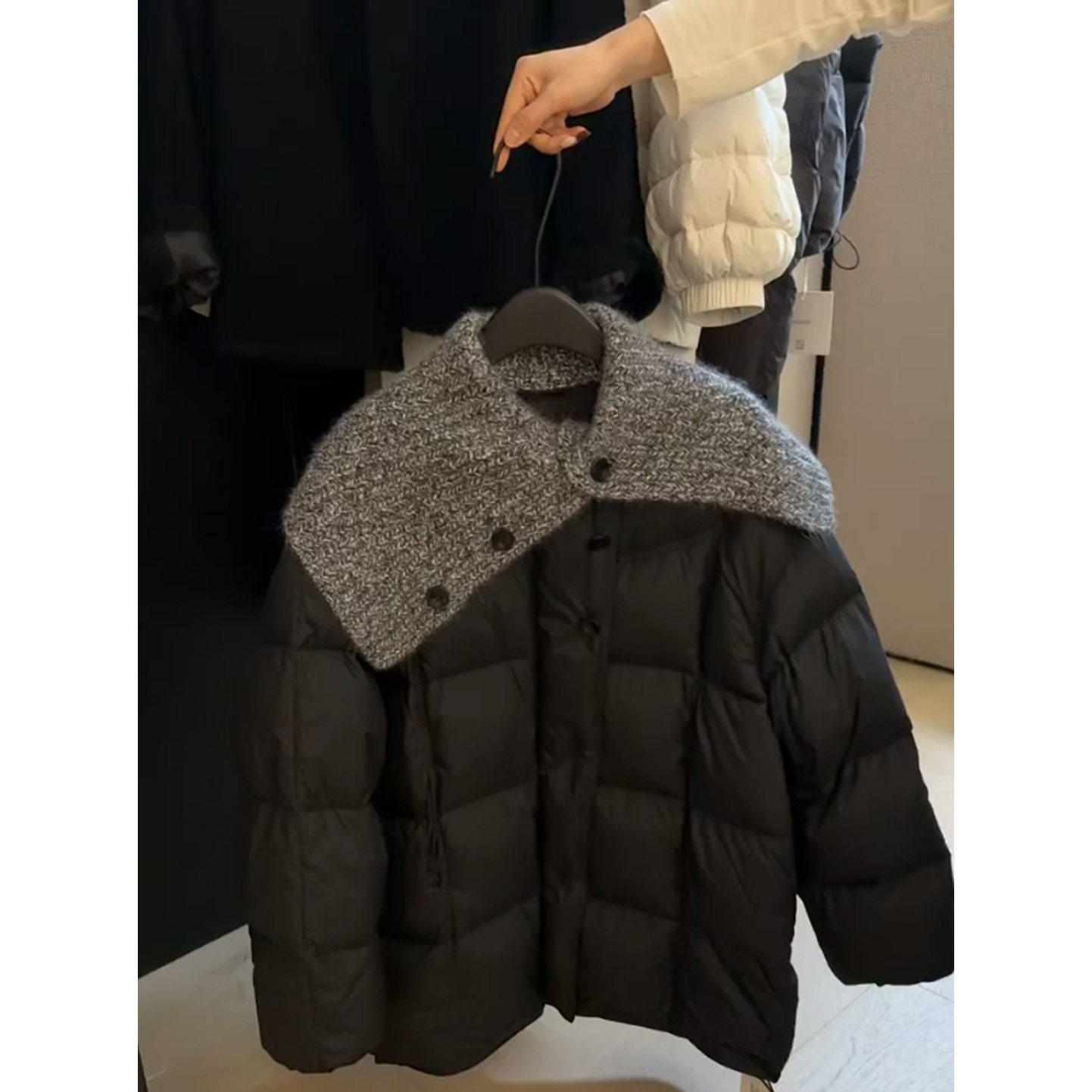【送运费险】韩系宽松保暖棉服女