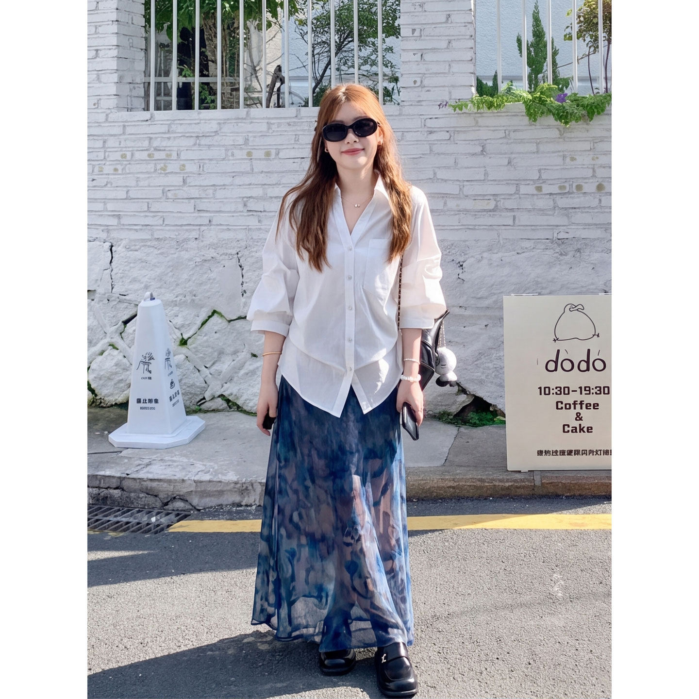 【送运费险】白色翻领衬衫女秋季
