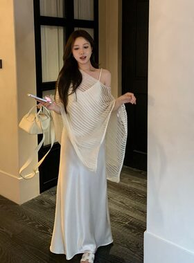 【送运费险】套装罩衫吊带连衣裙