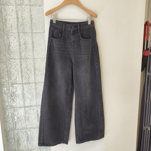 麦雅T专柜579元新款秋装女士休闲时尚百搭牛仔裤弯刀裤长裤