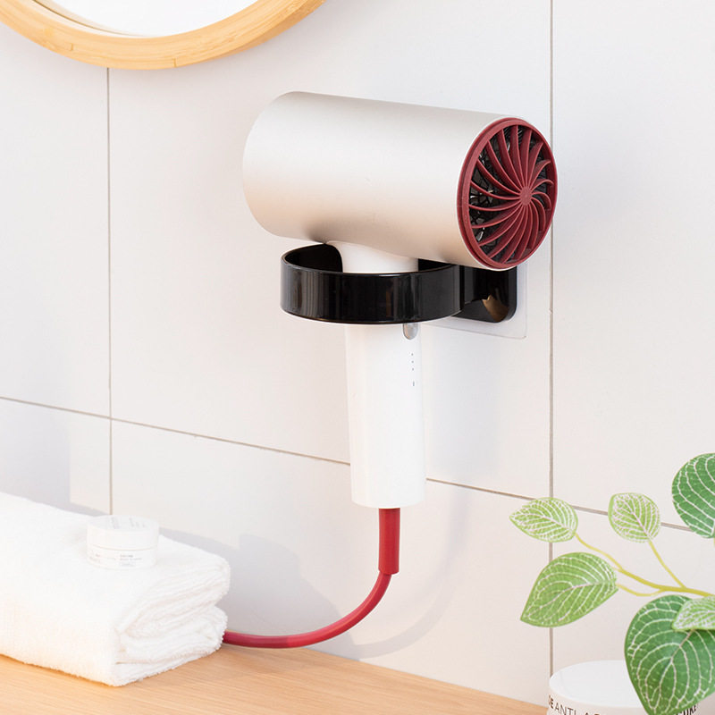 吹风机架免打孔跨境热销塑料浴室卫生间衣帽间吹风机置物架支架,家庭/个人清洁工具,吹风机置物架,淘宝优惠券,粉丝福利购,淘宝优惠卷