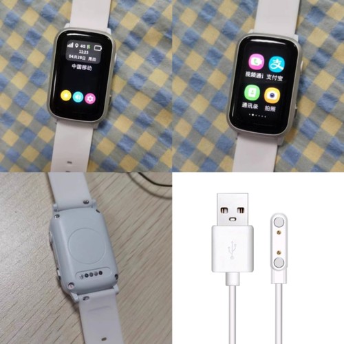 适用aineile爱贝乐老人电话手表充电线FA23定位器磁吸式数据线