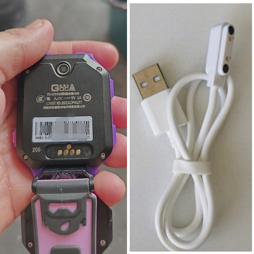 适用古欧卡A68智能手表充电器原装USB充电线适用手环充电器线4点