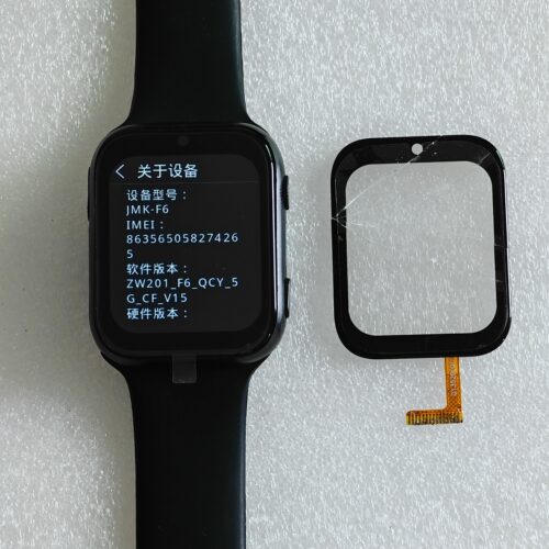 适用乐康守护儿童电话手表JMK-F6触摸屏外屏JMK-F6玻璃屏幕Q1352B