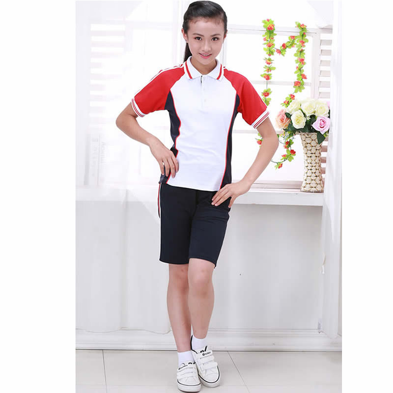 阳春市公立中学校服统一夏季职高