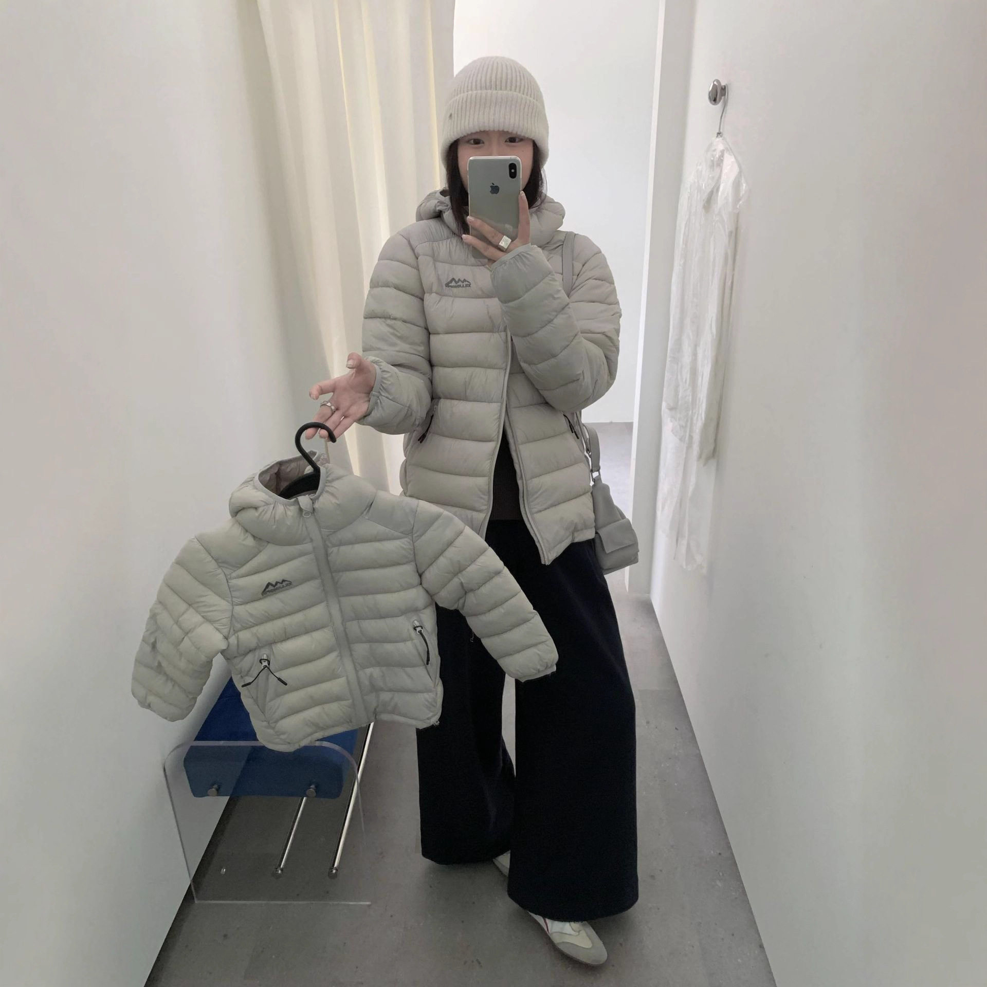 亲子儿童轻薄棉衣排骨男女童羽绒棉服外套2025新款冬季棉袄面包服