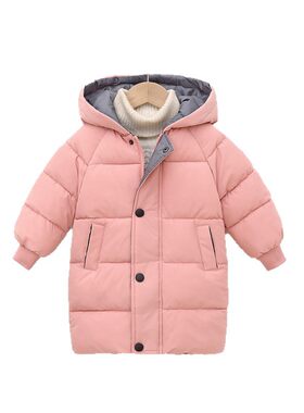2026儿童棉服中长款男女童宝宝加厚冬装棉衣小孩童装夹克外套