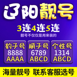 辽宁辽阳手机号本地靓号电信电话号码 手机卡大王全国通用本地