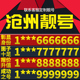 卡亮号全国通用本地选号 河北省沧州手机卡靓号好号号电信电话号码