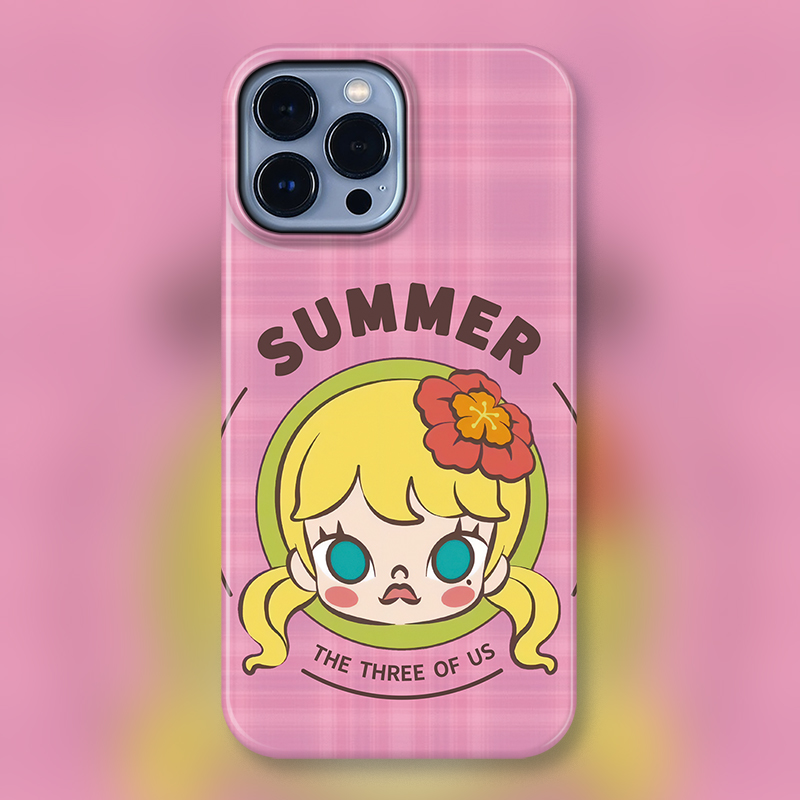 芭比粉磨砂iPhone苹果16手机壳15