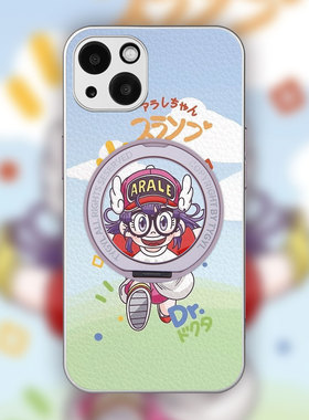 适用苹果16手机壳新款iPhone15Promax卡通可爱阿拉蕾14磁吸magsafe旋转支架全包防摔13简约创意女生12高级感