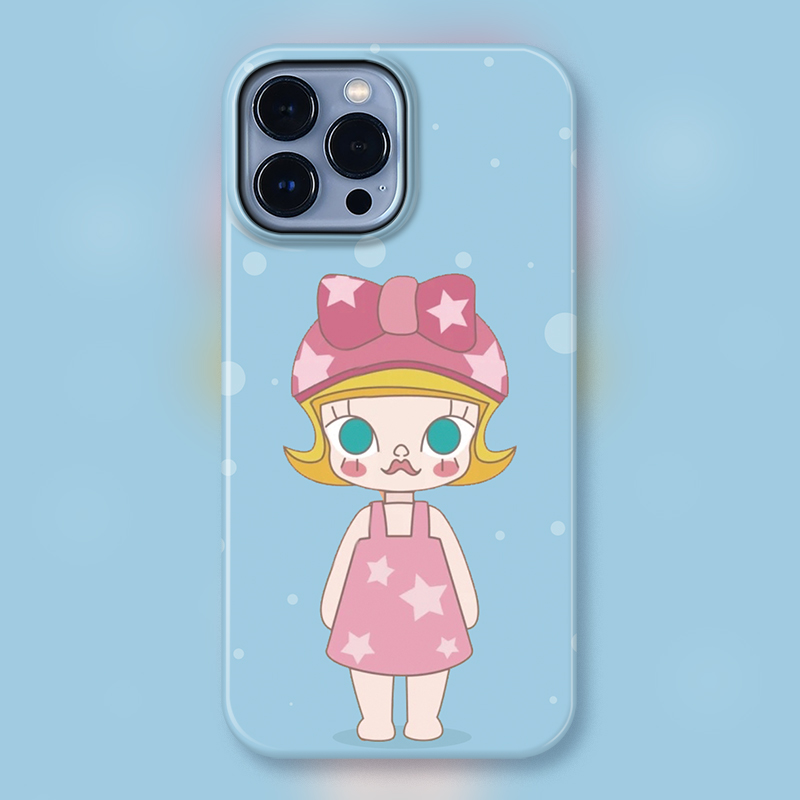 POP星座一代天秤座Molly定制适用iPhone15Promax苹果手机壳潮牌14防摔套13个性12女11可爱卡通明星盲盒茉莉