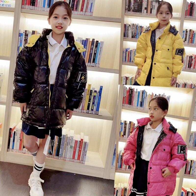 啦芙莱羽绒服女童男童儿童中大童
