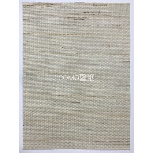 COMO新款自然风高级感肌理天然阿巴克纤维编织草编壁纸DE2432M128