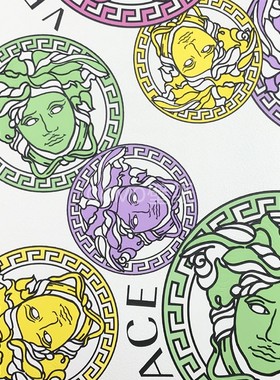 VERSACE范思哲 美杜莎头像奢华背景墙纸38461-1-2-3 38610-1-2-3