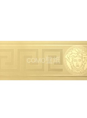 VERSACE范思哲 美杜莎头像轻奢风格奢华PVC墙纸腰线93522-2-3-4-5
