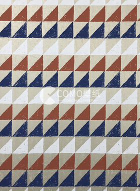 埃及印象 几何三角现代简约风墙纸壁纸F-EI6001 6002 6003 6004