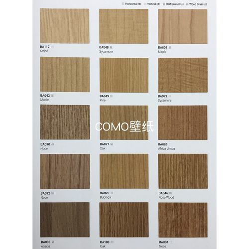 现代HYUNDAI韩国进口L&C 铂多Bodaq阻燃带背胶木纹贴膜波音软片BA