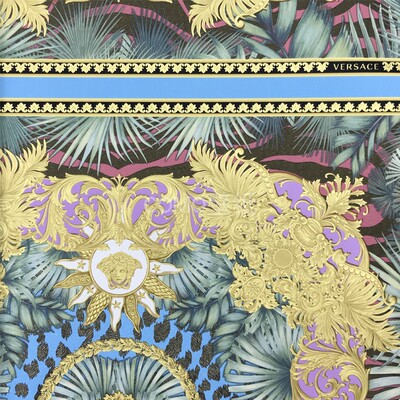 VERSACE范思哲 环保奢华欧式宫廷背景PVC压纹墙纸38703-1-2-3-4-5