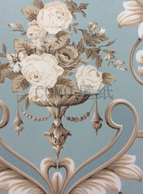 Gentleman法式田园背景墙纸壁纸GM27020 27021 27022 27023 27024