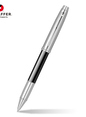Sheaffer/犀飞利签字笔 100半透黑珐琅宝珠笔金属高档商务签字
