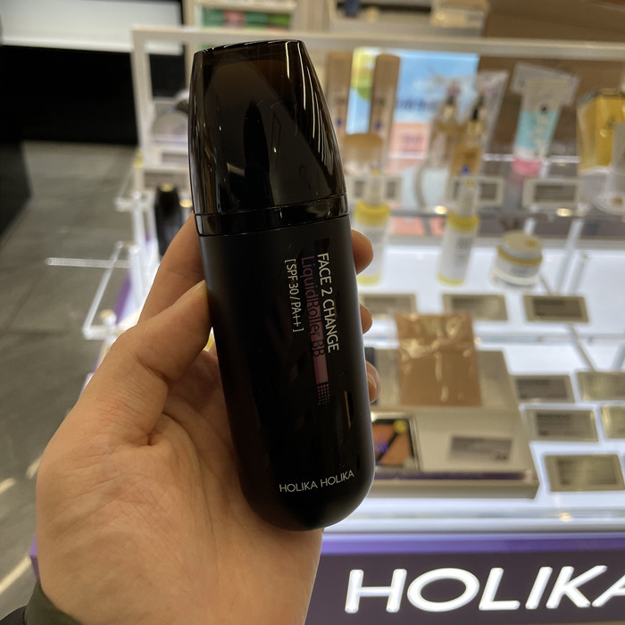 韩国正品holika滚轮bb保湿