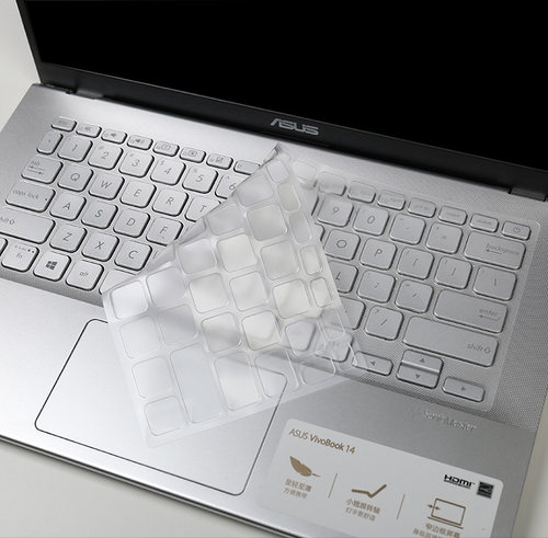 14寸华硕VivoBook14 V4000F键盘膜Y4200FB电脑屏幕保护贴膜防尘垫
