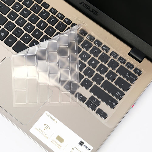华硕VivoBook键盘膜S4100VN灵耀S4200U R421U S410U S4000V保护膜