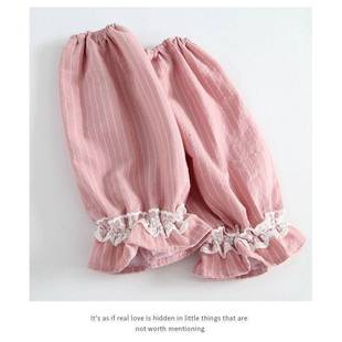 可用 套袖 女漂亮蕾丝花边干活防污防脏衣服护袖 布艺袖 套不防水四季