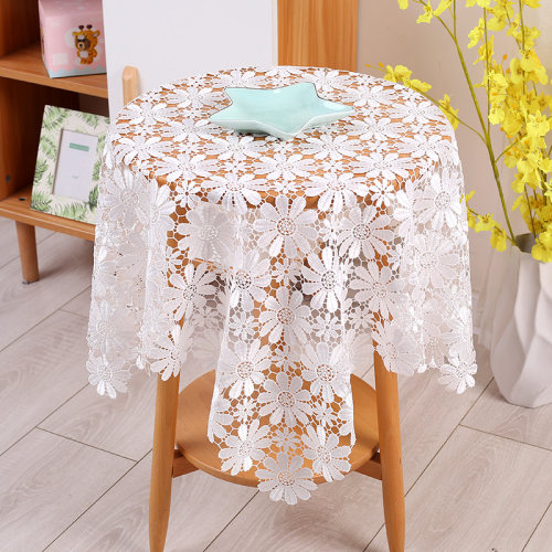 田园镂空蕾丝餐桌布高档