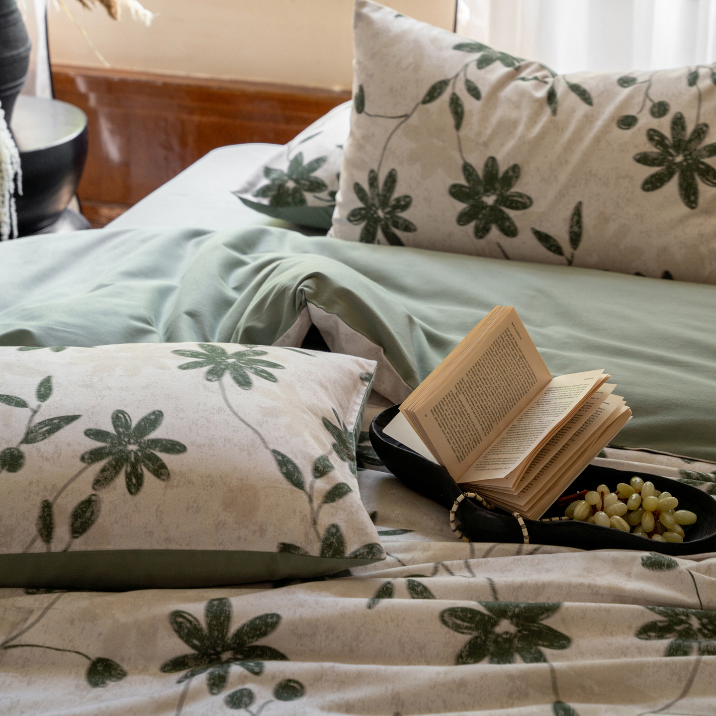 美式秋冬80支磨毛四件套小清新