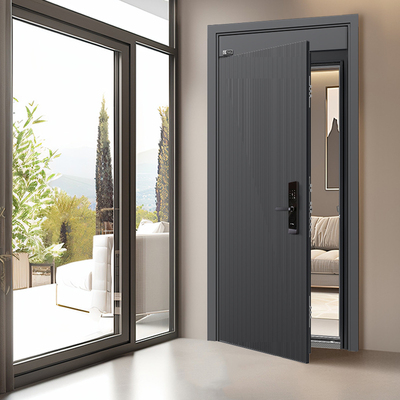 【智能门】星月神甲级指纹锁防盗门安全智能锁入户门大门进户门