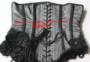 收腹塑身束腰 春夏宫廷钢骨束腰CORSET束身衣哥特式 新品 唯美时尚